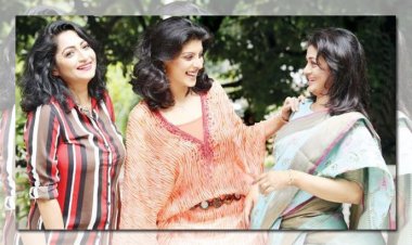 বন্ধুত্বের ৩০ বছর পার করলেন মৌ-তানিয়া-সুইটি