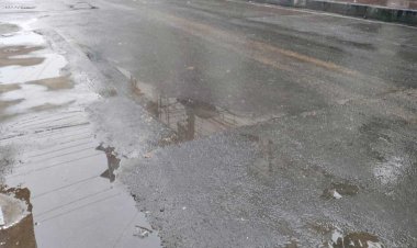 পৌষের সকাল ভিজল বৃষ্টিতে