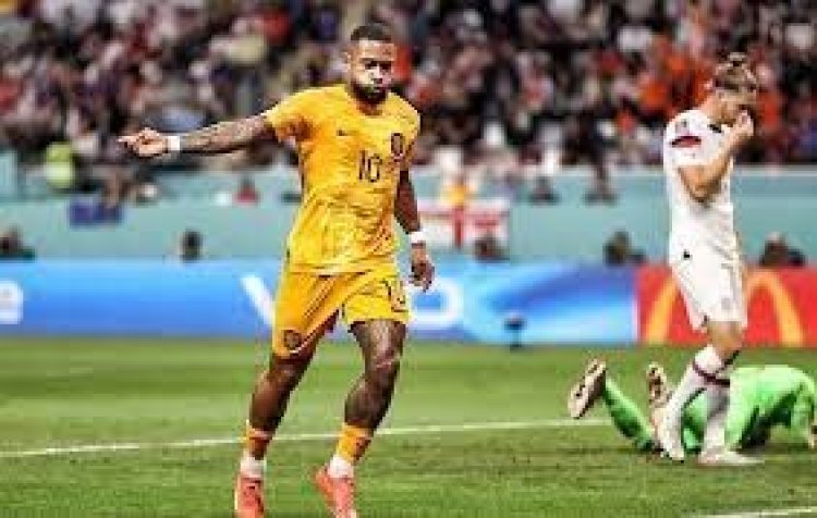 ডিপাই-ব্লিন্ডের গোলে এগিয়ে নেদারল্যান্ডস