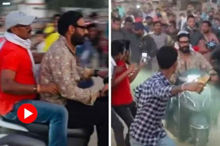 হেলমেট নেই, জোরে স্কুটার চালিয়ে তাড়া খেলেন অজয়! তার পর কী বললেন নায়ক?