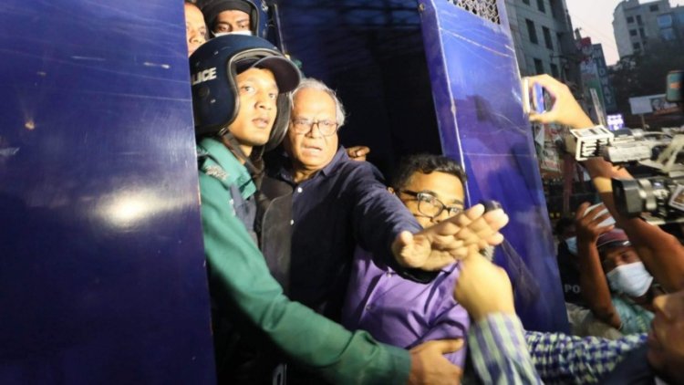 রিজভী, সালাম, আমান, খোকন, এ্যানী, জুয়েল, শিমুল বিশ্বাস আটক