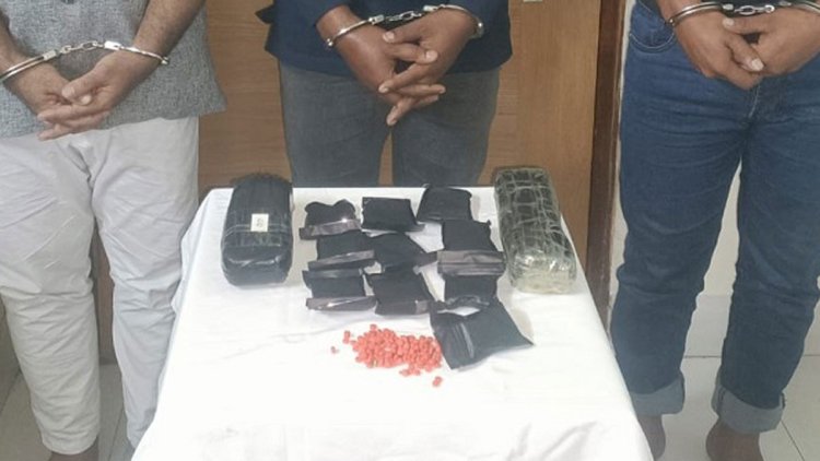 উত্তরায় ১০ হাজার পিস ইয়াবাসহ তিন কারবারি গ্রেপ্তার