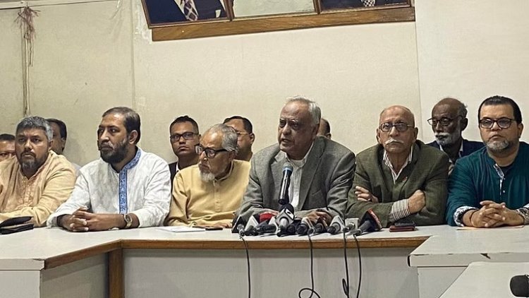 বিএনপি কার্যালয়ে পুলিশি তাণ্ডব ফ্যাসিবাদের নমুনা: ২০ দলীয় জোট নেতারা