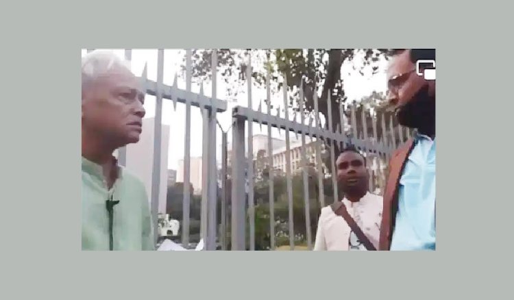 সরকারবিরোধী প্রচারপত্র বিলি করায় লাঞ্ছিত প্রবীণ প্রকৌশলী ইনামুল হক