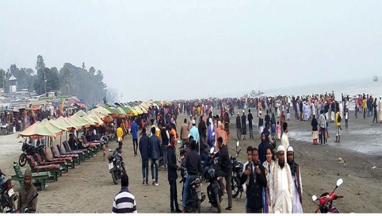 থার্টিফার্স্ট নাইট উপলক্ষে কুয়াকাটা সেজেছে নতুনরূপে
