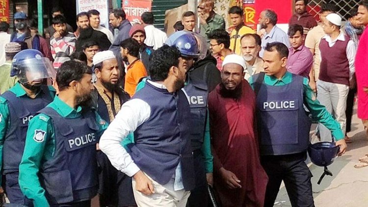 রংপুরে মিছিল থেকে জামায়াত-শিবিরের ৯ নেতাকর্মী আটক