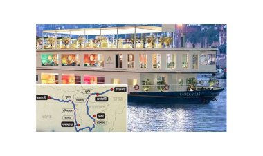 ১৫ দিন বাংলাদেশের নদনদীতে চড়ে বেড়াবে ভারতের প্রমোদতরী