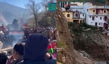  দেবে যাচ্ছে ভারতের জোশীমঠ শহর, সরানো হচ্ছে বাসিন্দাদের