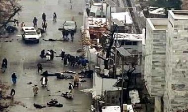 কাবুুলে পররাষ্ট্র মন্ত্রণালয়ের বাইরে বিস্ফোরণ, নিহত ২০