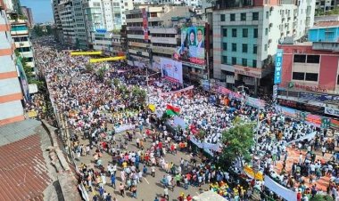  নয়াপল্টনে বিএনপির সমাবেশ শুরু