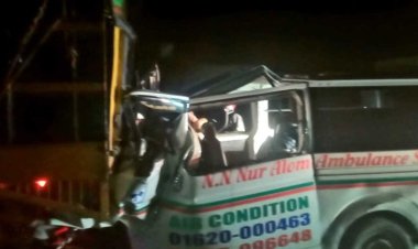 জাজিরায় সড়ক দুর্ঘটনা তছনছ সাংবাদিক মাসুদ রানার সাজানো সংসার