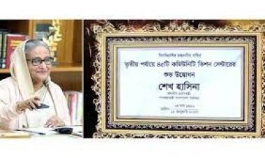 প্রধানমন্ত্রী একযোগে ৪৫ কমিউনিটি ভিশন সেন্টার উদ্বোধন করলেন