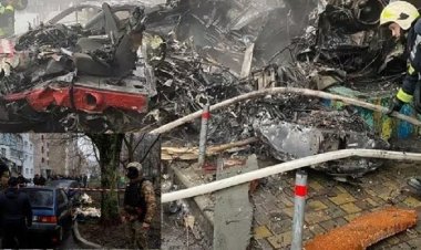 হেলিকপ্টার দুর্ঘটনায় নিহত ইউক্রেনের স্বরাষ্ট্রমন্ত্রীসহ উচ্চপদস্থ কর্মকর্তারা