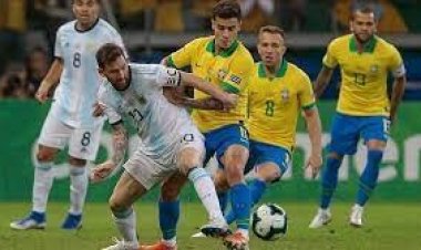 আর্জেন্টিনাকে টপকালো ব্রাজিল