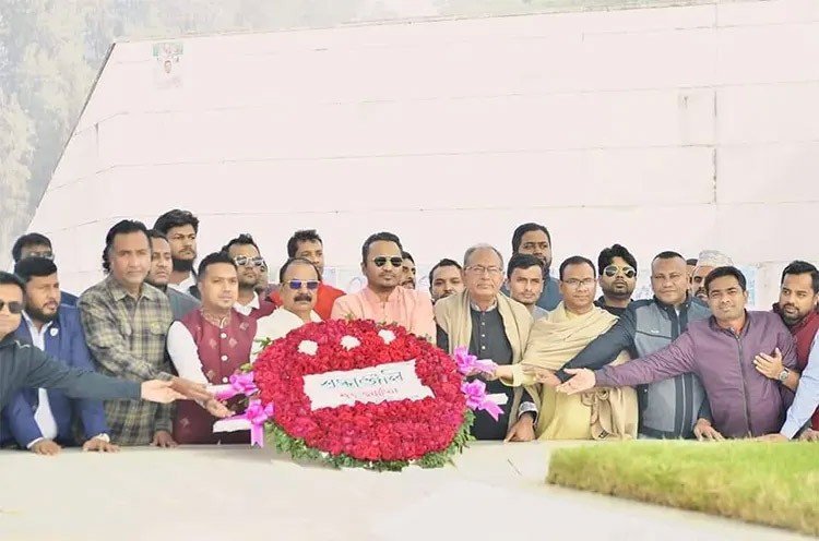 ছাত্রদলের প্রতিষ্ঠাবার্ষিকীতে জিয়াউর রহমানের সমাধিতে শ্রদ্ধা