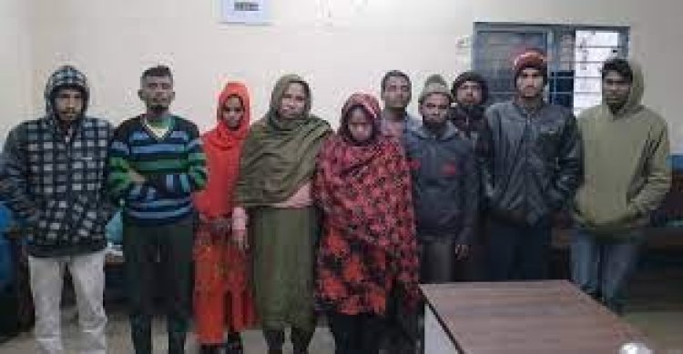 পশ্চিমবঙ্গে ৯ বাংলাদেশি গ্রেফতার