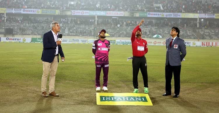 মাশরাফির সিলেটের বিপক্ষে টস জিতে ব্যাটিংয়ে নাসিরের ঢাকা