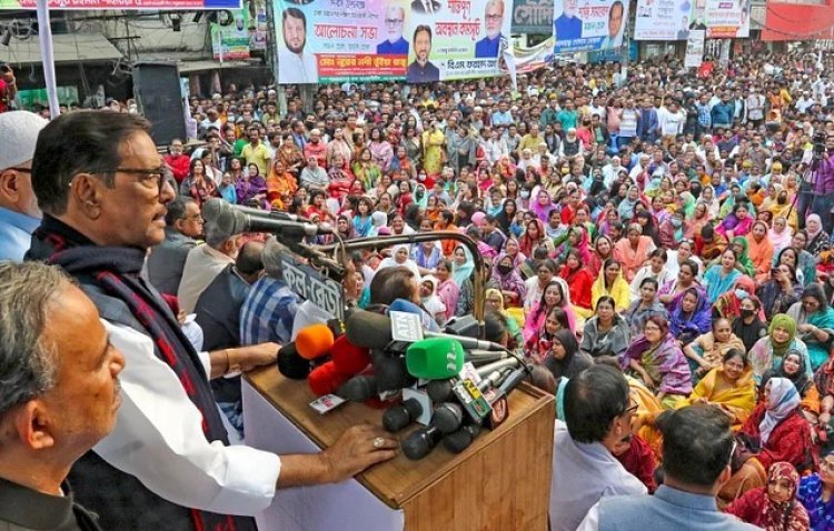 পাল্টা সমাবেশ না করলে বিরোধী দল শক্তিহীন ভাবতে পারে, আওয়ামী লীগের কর্মীদের মত