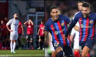 রিয়ালের হার, শীর্ষস্থানের পয়েন্ট বাড়াল বার্সেলোনা