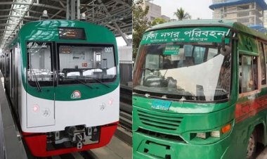 মেট্রোরেলের কার্ড দিয়ে চলা যাবে বাসে