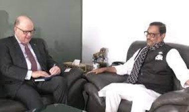 ওবায়দুল কাদেরের সঙ্গে অস্ট্রেলিয়ার হাইকমিশনারের সাক্ষাৎ