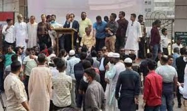 শ্যামলীর মাঠে বিএনপির পদযাত্রায় অংশ নিতে জড়ো হচ্ছেন নেতাকর্মীরা