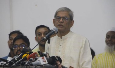 তত্ত্বাবধায়ক না এলে দেশে কোনো নির্বাচন হবে না : মির্জা ফখরুল