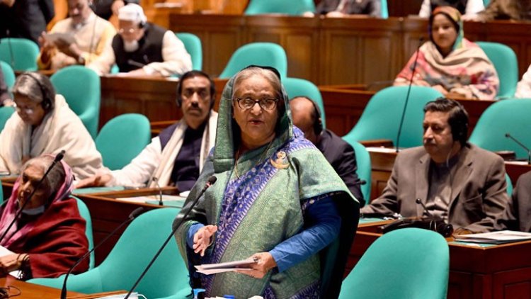 সরকারে যেতে চাইলে নির্বাচনে আসুন:সংসদে প্রধানমন্ত্রী