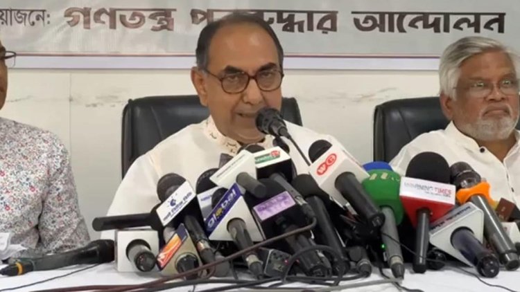 সরকার বিএনপিকে প্রতিহতের ঘোষণা দিয়েছে, এটা গর্বের : মির্জা আব্বাস