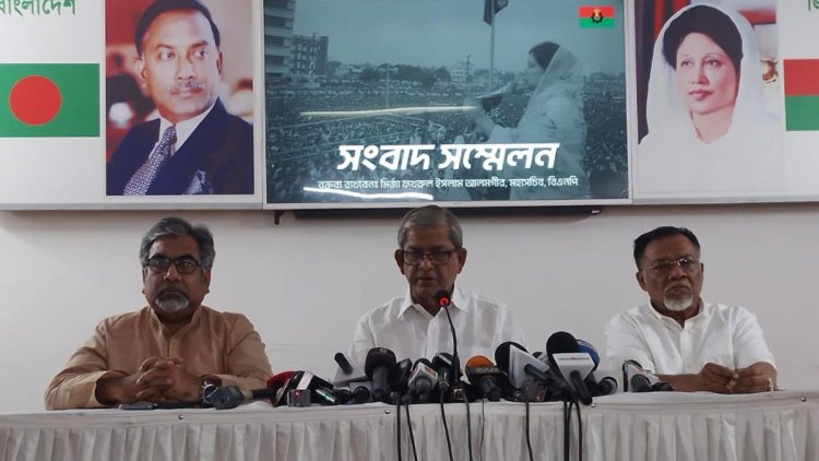 এই সরকার ক্ষমতায় থাকলে অর্থনৈতিক সংকট সমাধান সম্ভব নয় : ফকরুল