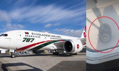 ফাটলো বিমানের চাকা, ঢাকায় জরুরি অবতরণ