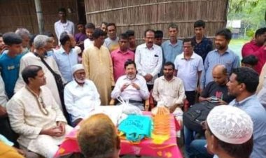 ফুলপরীর পরিবারের পাশে বিএনপি প্রতিনিধি