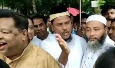 আওয়ামী লীগ নেতাকে থাপ্পড় মারলেন এমপি নদভী