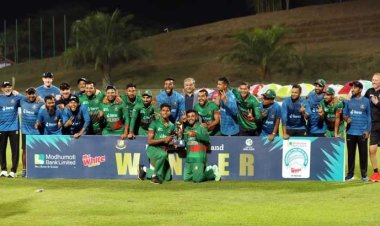 রেকর্ড জয়ে সিরিজ বাংলাদেশের