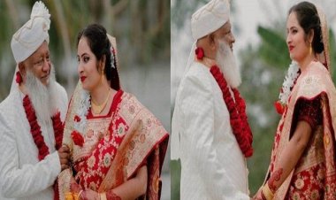 বাগেরহাটে ৭০ বছর বয়সের বৃদ্ধের সাথে ৩৫ বছরের নারীর বিয়ে