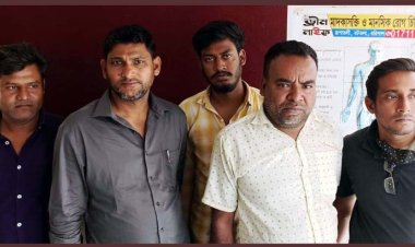 গৌরনদীতে সাংবাদিক পরিচয়ে চাঁদাবাজি, ৫ ব্যক্তিকে পুলিশে সোপর্দ