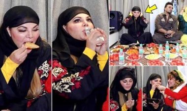 ইফতার পার্টি করলেন রাখি