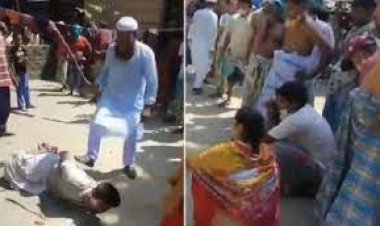 চুরির অপবাদে শিশুসহ বাবা-মাকে পেটালেন চেয়ারম্যান