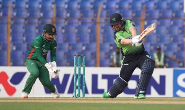 বাংলাদেশকে হেসেখেলে হারাল আয়ারল্যান্ড