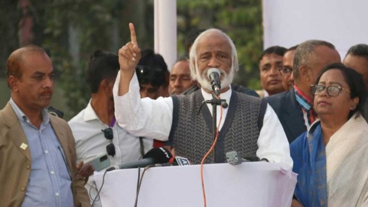 সরকার ভয়ে সুষ্ঠু নির্বাচন দিতে চায় না: মঈন