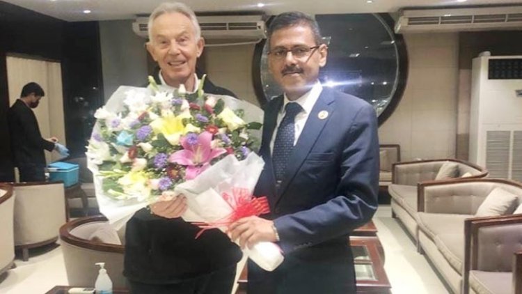 দুই দিনের সফরে ঢাকায় সাবেক ব্রিটিশ প্রধানমন্ত্রী টনি ব্লেয়ার