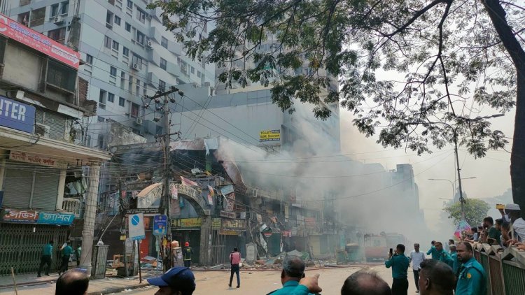 সায়েন্সল্যাবে ভবনে বিস্ফোরণের ঘটনায় মামলা