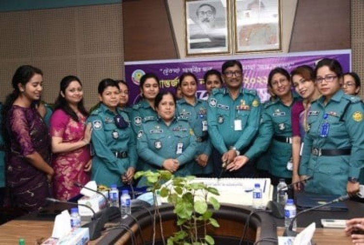 ডিএমপিতে ২৫০০ নারী সদস্য কর্মরত রয়েছেন : ডিএমপি কমিশনার