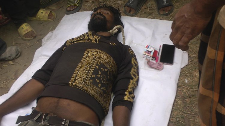 ভাঙ্গায় রেললাইন প্রকল্পের শ্রমিকের ঝুলন্ত মরদেহ উদ্বার