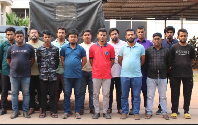 নারায়ণগঞ্জে পাসপোর্ট দালাল চক্রের ২ মূলহোতাসহ গ্রেপ্তার-১৪