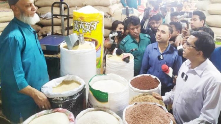 কারওয়ানবাজারে ভোক্তা অধিদপ্তরের অভিযান
