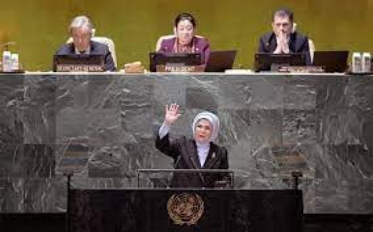 জলবায়ু পরিবর্তন নিয়ে তুর্কি ফার্স্টলেডির সতর্কবার্তা