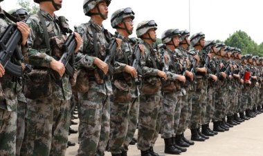 তিন দিনের মহড়া শেষে যুদ্ধের জন্য প্রস্তুত চীন সেনারা