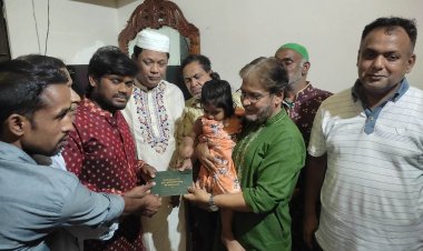 দেশনায়কের ঈদ-উপহার মজলুমকে প্রেরণা যোগায় ---ডা.মাজহার