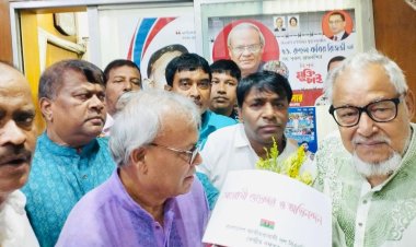 ১৪৫ দিন পর বিএনপির দফতরে ফিরলেন রিজভী